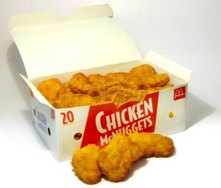 In January 2012, a woman was arrested for allegedly offering sexual favors in exchange for Chicken McNuggets. Khadijah Baseer of Los Angeles was seen opening customers' car doors in the McDonald's drive-through at the 1700 block of Olive Avenue in Los Angeles. Baseer was allegedly offering to swap sexual favors for the fast food item. A witness reported her bizarre behavior to the authorities. Baseer was arrested on suspicion of prostitution.