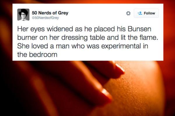50 Nerds of Grey is a parody account you can get behind