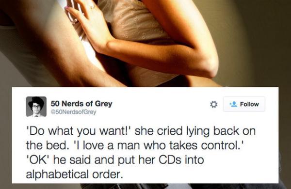 50 Nerds of Grey is a parody account you can get behind