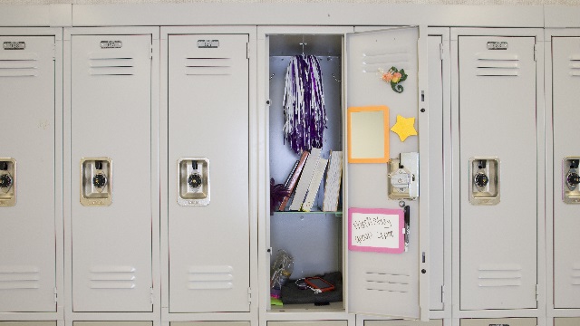 Locker Surprise. High school movies always include a scene in which bullies fill a victim's locker with some kind of trash, usually foul-smelling and messy. With vigilant hall monitors and school administrators on patrol, the chances of a bully going unnoticed while breaking into a locker are nil in real life.