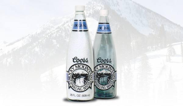Coors Rocky Mountain Spring Water: For a short time, the beer company tried to break into the bottled water business with their Rocky Mountain sparkling beverages. The flavors were lemon-lime, original and cherry, and the Coors logo was still on the bottle. Customers were very confused and the sales reflected that.