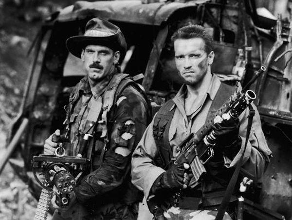 Predator is one of only four movies ever featuring two United States governors with roles as actors.