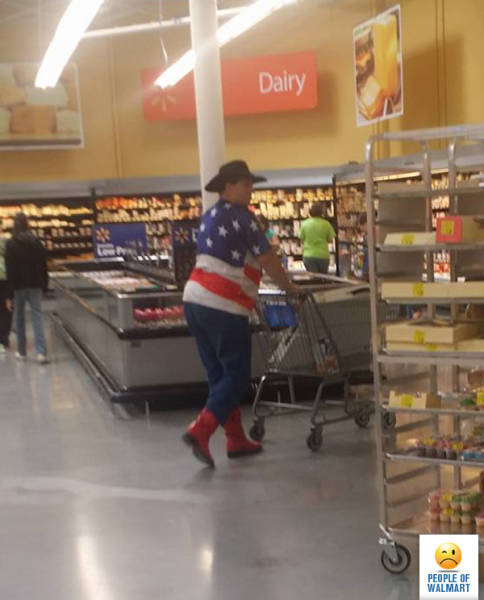 supermarket - Dairy People Of Walmart