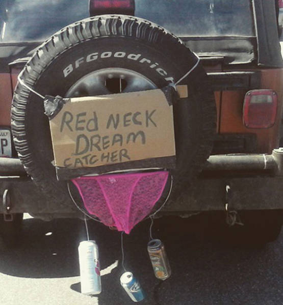 redneck dream catcher - Red Neck Dream Catcher