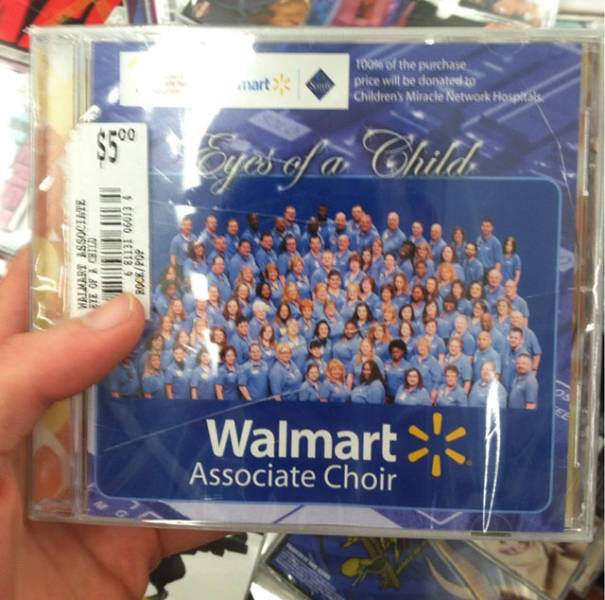 walmart album - Thom of the perchase price will be donated 20 Children's Miracle Network Hospitals yo of Child 1130557 Titty Too TET13 Eye Of Grid RockPop Walmart Associate Choir