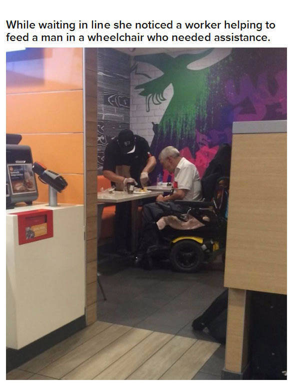 Kind McDonald’s Employee Shows a Level of Compassion That Is Rare to See