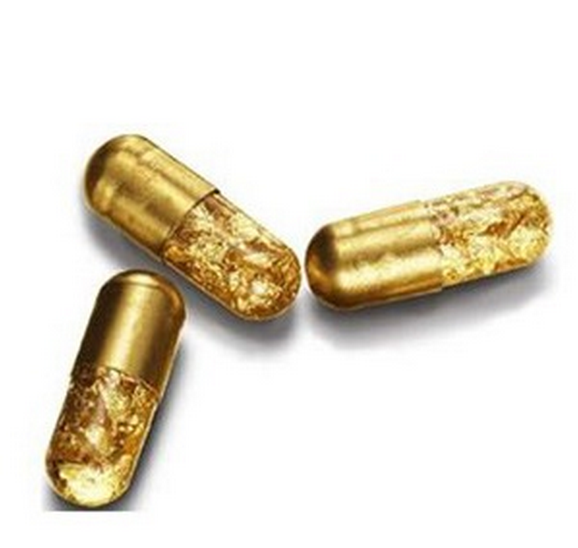 There’s a pill that literally allows you to poop gold. Just because you can.