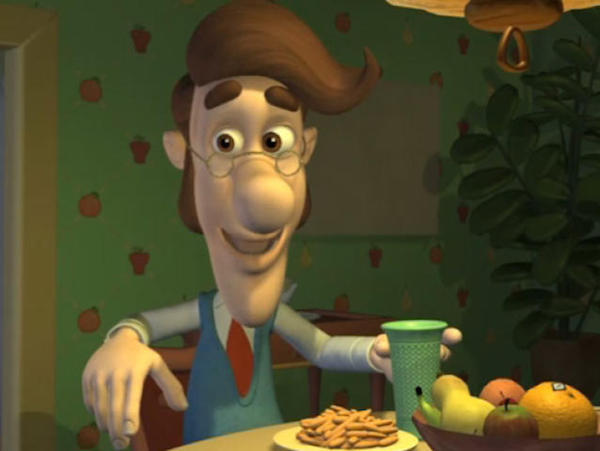 In Jimmy Neutron, the humor is relatively mellow, but in one episode, it is Jimmy's dad, Hugh, that takes the laughs to the limit. While relating a story to his family about his childhood, he is quoted saying, “Once when I was 7 years old, I sat on a banana and, of course, it changed my life.”