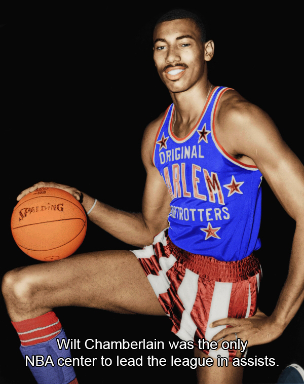 wilt chamberlain 2017 - Original Spalding Atrotters Wilt Chamberlain was the only Nba center to lead the league in assists.