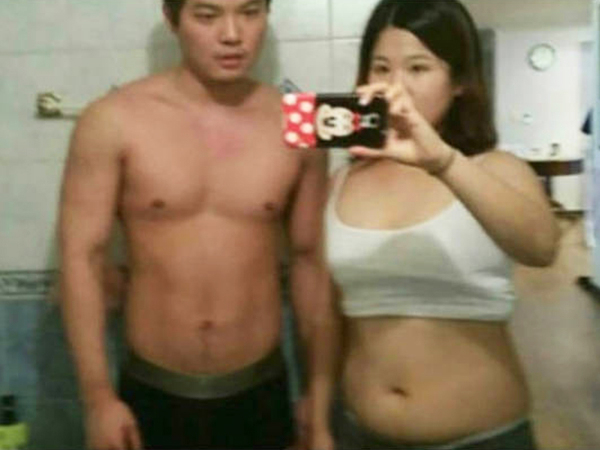 Song Jin Yoo and Shin Ji Hoo started exercising together at the gym 5 months ago and they have recently shared their impressive results online.