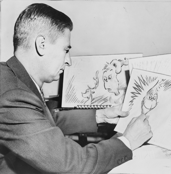 Dr. Seuss's children's book "Green Eggs and Ham" was written as the result of a bet Seuss made with the publisher of Random House. Bennet Cerf bet the author (whose real name was Theodore Geisel) $50 he couldn't write a book with 50 words or less. Geisel took him up on the challenge, producing Green Eggs and Ham, which contained exactly 50 unique words. Cerf never paid up.