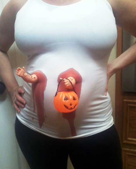 pregnant mom costume