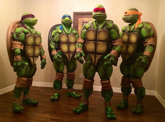 real teenage mutant ninja turtles costume