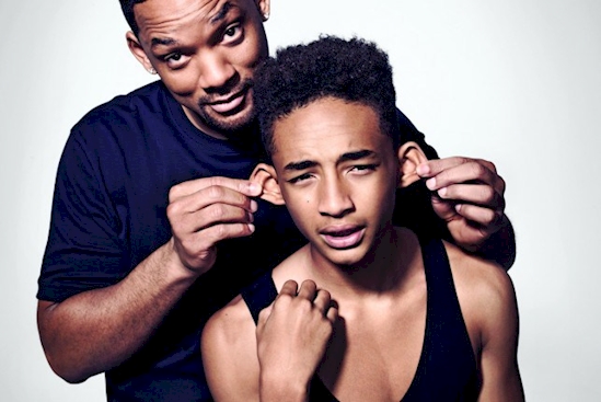 Will Smith and his son Jaden