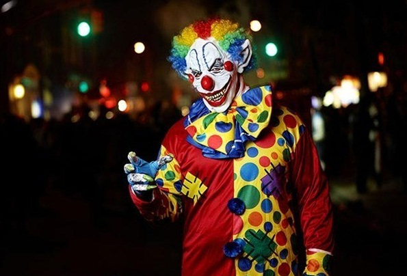 Coulrophobia: The fear of clowns. 