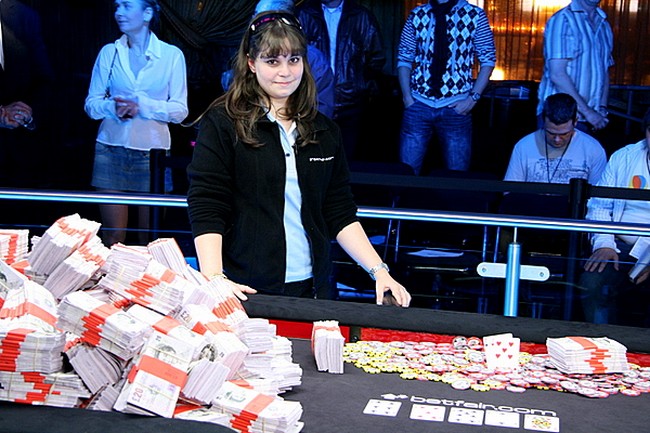 Annette Obrestad is just 27 years of age and was raised in Norway. After watching a television advertisement for an online poker site she started playing free money games. After winning a freeroll tournament for real money, she began her career. She was known worldwide while she was still in her teens. When she turned 18 she entered her first live table events and soon entered the 2007 World series of Poker Europe and won the tournament with a prize of £1 million. She went on to play many other events with good results and has won $3.3 million dollars throughout her career.