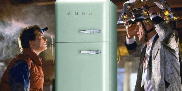 The time machine in "Back to the Future" was originally going to be a refrigerator, but was changed when the creators thought kids would trap themselves in fridges while replicating the scene.