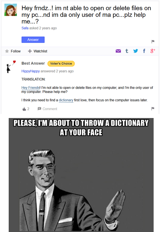 23 Hilariously Dumb Yahoo Answers
