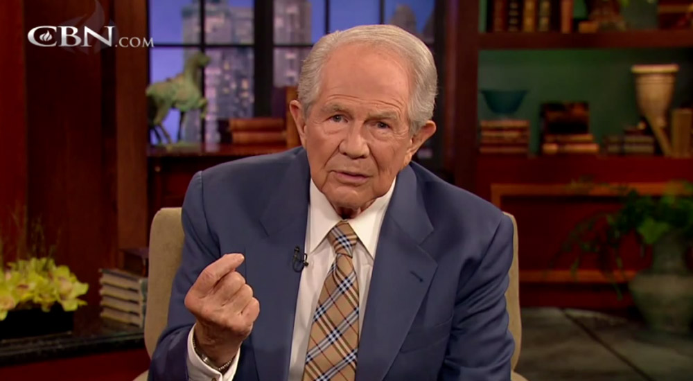 Televangelist Pat Robertson diverted charitable donations meant to aid post genocide Rawanda to fund the operation of blood diamond mines