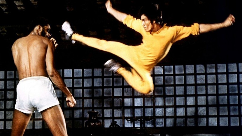 Bruce Lee once broke a bystanders arm in an extremely hard core way – by kicking an opponent so hard that he went flying and smashed into the bystander. Lee kicked the man so hard because the guy had screwed up the last scene, a mistake that led to Lee’s hand being badly cut by a bottle. Moral of the story: you didn’t mess with Bruce Lee.