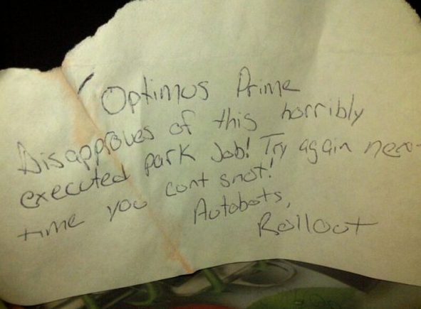 16 Brilliant Windshield Notes Left By Total Strangers