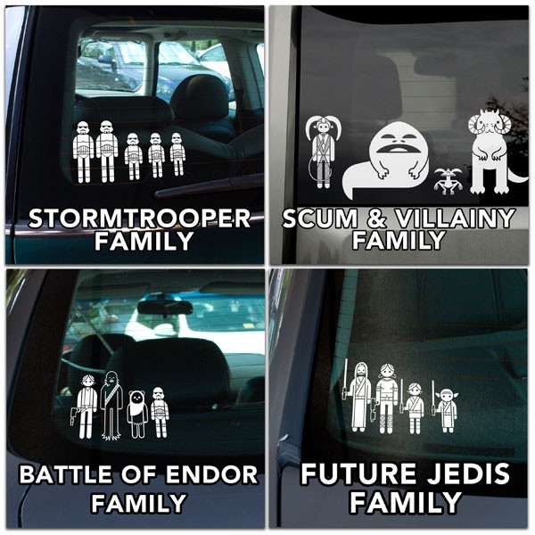 The 19 Funniest Family Car Stickers You Can Stick On The Backside Of Your Car