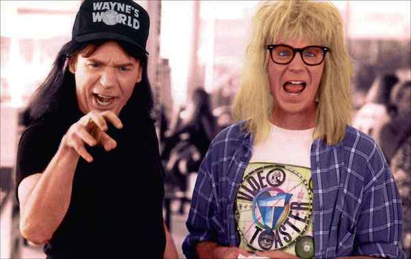 Wayne’s World cost $14 million to make and made $122 million at box office.