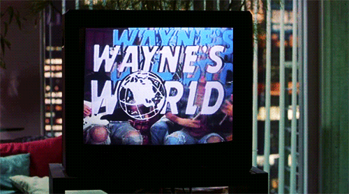 Mike Myers wanted Wayne’s World to be about a local cable access show because hosting one was a lifelong dream of his.