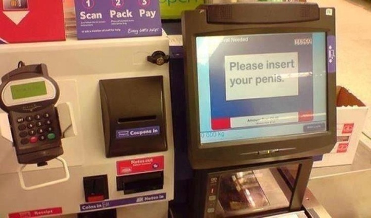 please insert your penis - Scan Pack Pay Please insert your penis. 2 Coupons in Suk Notes Celes