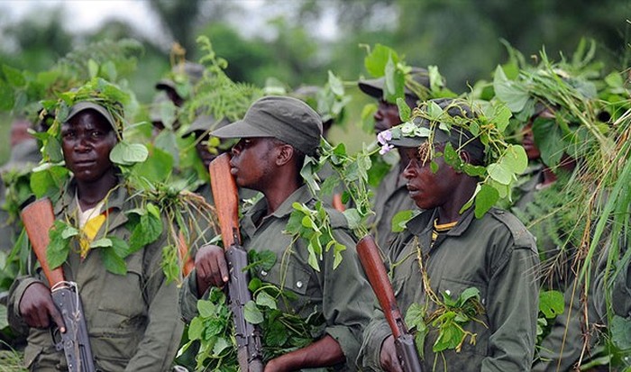 There are 300,000 child soldiers around the world