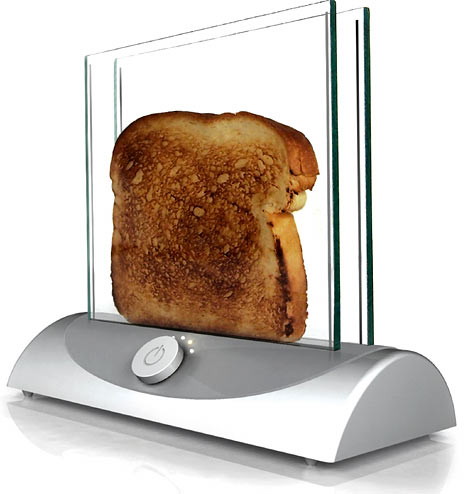 This glass toaster is the best invention since sliced bread.