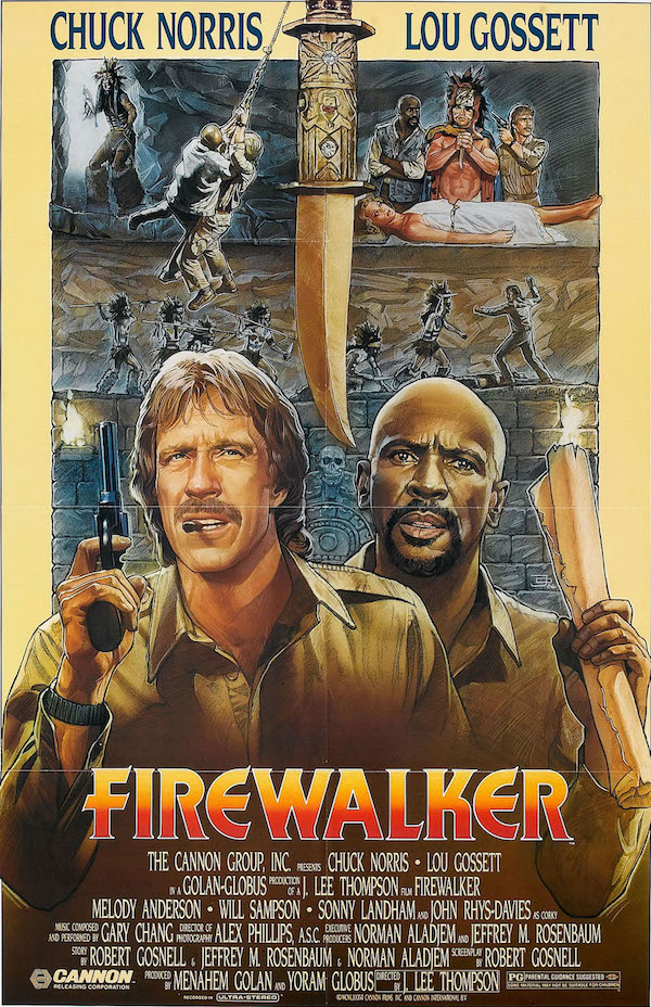 At the height of his career he starred in more than 30 films. His biggest hit was Firewalker.