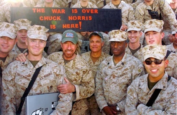 In 2007 he was named an honorary Marine for his dedication to the soldiers serving in Iraq.