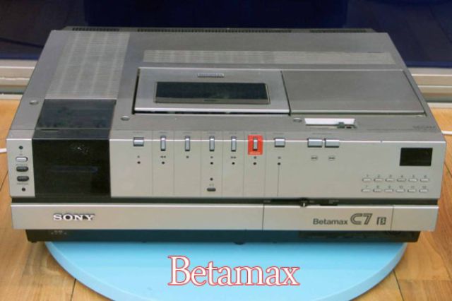 Sony Betamax C7 m Betamax