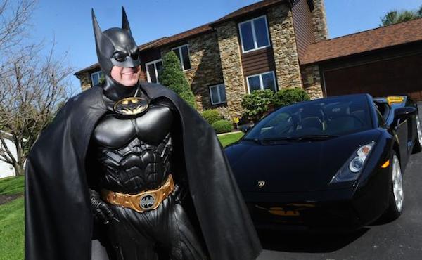 In August 2015, Lenny Robinson, a Maryland man who sold his cleaning business and invested thousands in becoming a real-life Batman so he could cheer up terminally ill children, was killed in a car accident. 

Before the fatal crash, Robinson had stopped at a gas station, where he met a family whose children were interested in his custom-made Lamborghini Batmobile. He gave the kids some superhero paraphernalia before leaving about the same time as his new acquaintances. When they later saw him pull over to the side of the road (he was stopped in the fast lane due to engine trouble), they did the same and witnessed him get hit by a driver in a Camry. He was fatally injured. 

Robinson had reportedly spent more than $25,000 of his personal fortune on the toys and bat-memorabilia he gave away to kids.