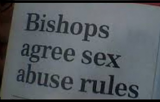 sign - Bishops agree sex abuse rules