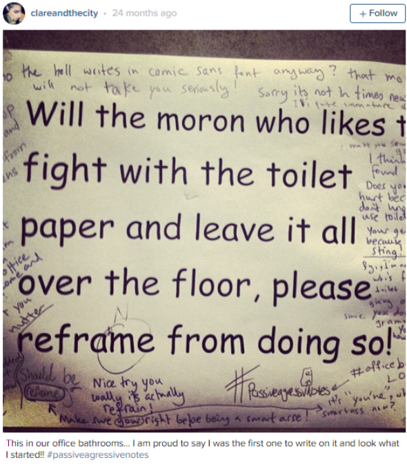 jslps - clareandthecity 24 months ago to the hell writes in comic sans font will not take you seriously! anyway? that mo Sorry its not h times new hart bed Ws use told Will the moron who t fight with the toilet paper and leave it all over the floor, pleas