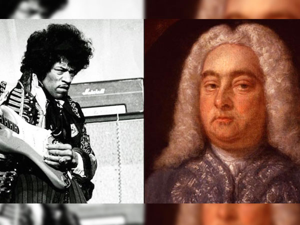 If not for the 200-year difference, rockstar Jimi Hendrix and composer George Handel would have been neighbors. They lived at 23 and 25 Brook Street, respectively, in London.