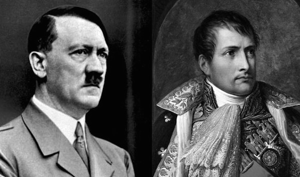 Hitler was born 129 years after Napoleon. He also came to power 129 years after Napoleon, invaded Russia 129 years after Napoleon, and was defeated 129 years after Napoleon.