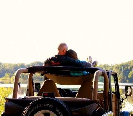 Have a nice, relaxing snooze on top of your Jeep with this awesome roof hammock.