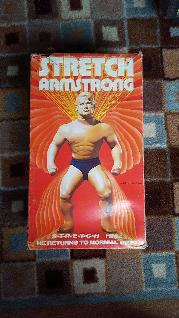stretch armstrong toy - Stretch Armstrong Ages 5 and up STRETCH Him.4 He Returns To Normal Size