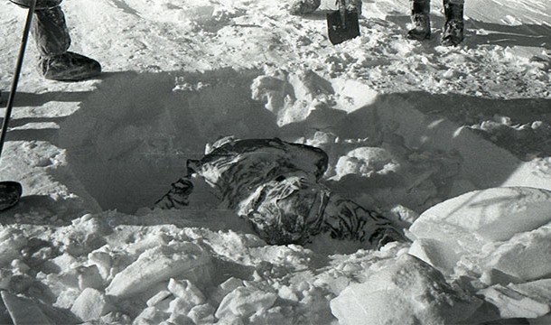 Dyatlov Pass incident: In 1959, nine skiers/hikers were killed in the northern Ural Mountains of Russia. They had apparently cut open their tents from the inside in order to escape whatever eventually killed them. Theories range from enraged local tribesmen to an avalanche.