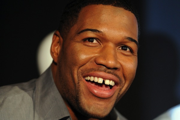 Michael Strahan: I once waited on Michael Strahan working at California Pizza Kitchen. You ever hear those stories floating around that professional athletes are often horrible tippers? Believe that hype.

Gave the guy prompt, courteous service, never got intrusive, treated him as a regular person, checked on him once to make sure everything was cool, pretty much everything you need to do to make sure the customer has a nice dining experience while barely being there yourself. Gave stiff, one-word dullard responses the entire time and then left me about 5% tip as his thanks. Fuck you, Strahan.