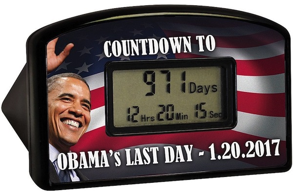Barack Obama Last Day Countdown Clock