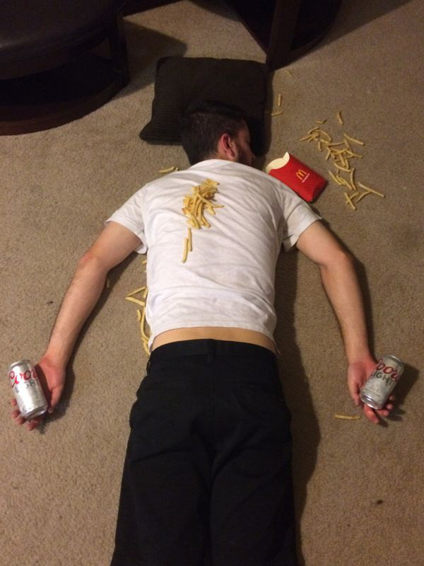 29 pictures of a regretful weekend