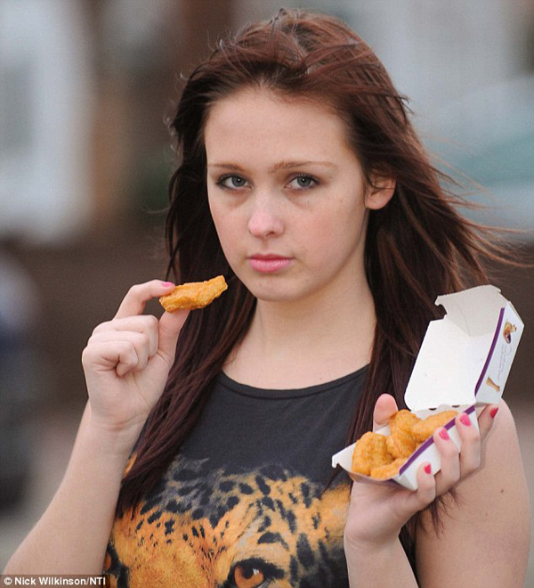 Another British teen has grown up on a single, unhealthy food. Stacey Irvine has eaten almost nothing but chicken nuggets every day since she was 2. Stacy would occasionally have some fries or crisps, but her addiction to this unhealthy fast food item had her parents worried. They tried forcing her to eat other foods, but she refused. The last we heard from her in 2014 was that she collapsed at her job and was rushed to the hospital. She was told if she didn't change her diet she would die.