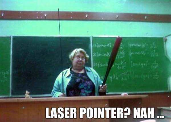 celle de bases, Laser Pointer? Nah ..
