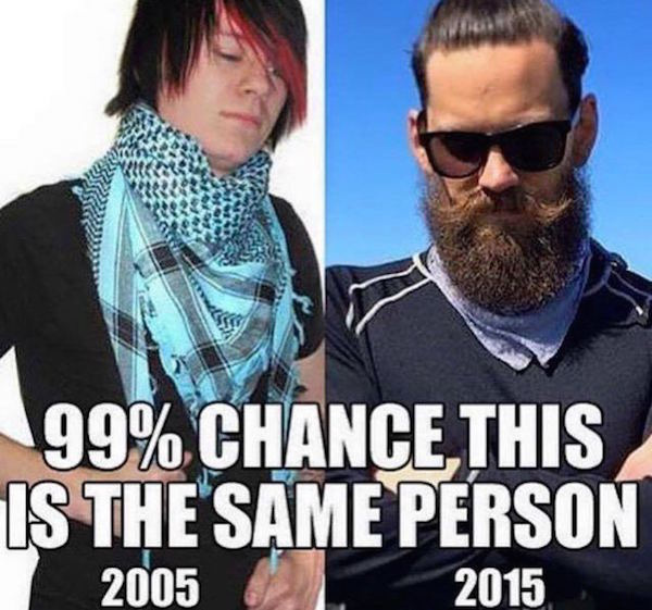 scene kid scarf - 99% Chance This Is The Same Person 2005 2015