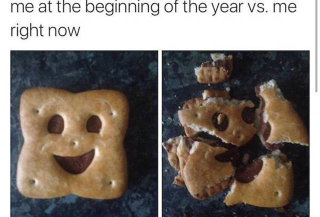 me at the beginning of the year vs now - me at the beginning of the year vs. me right now