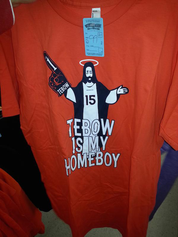 t shirt - Tebow Tebow Is My Homeboy
